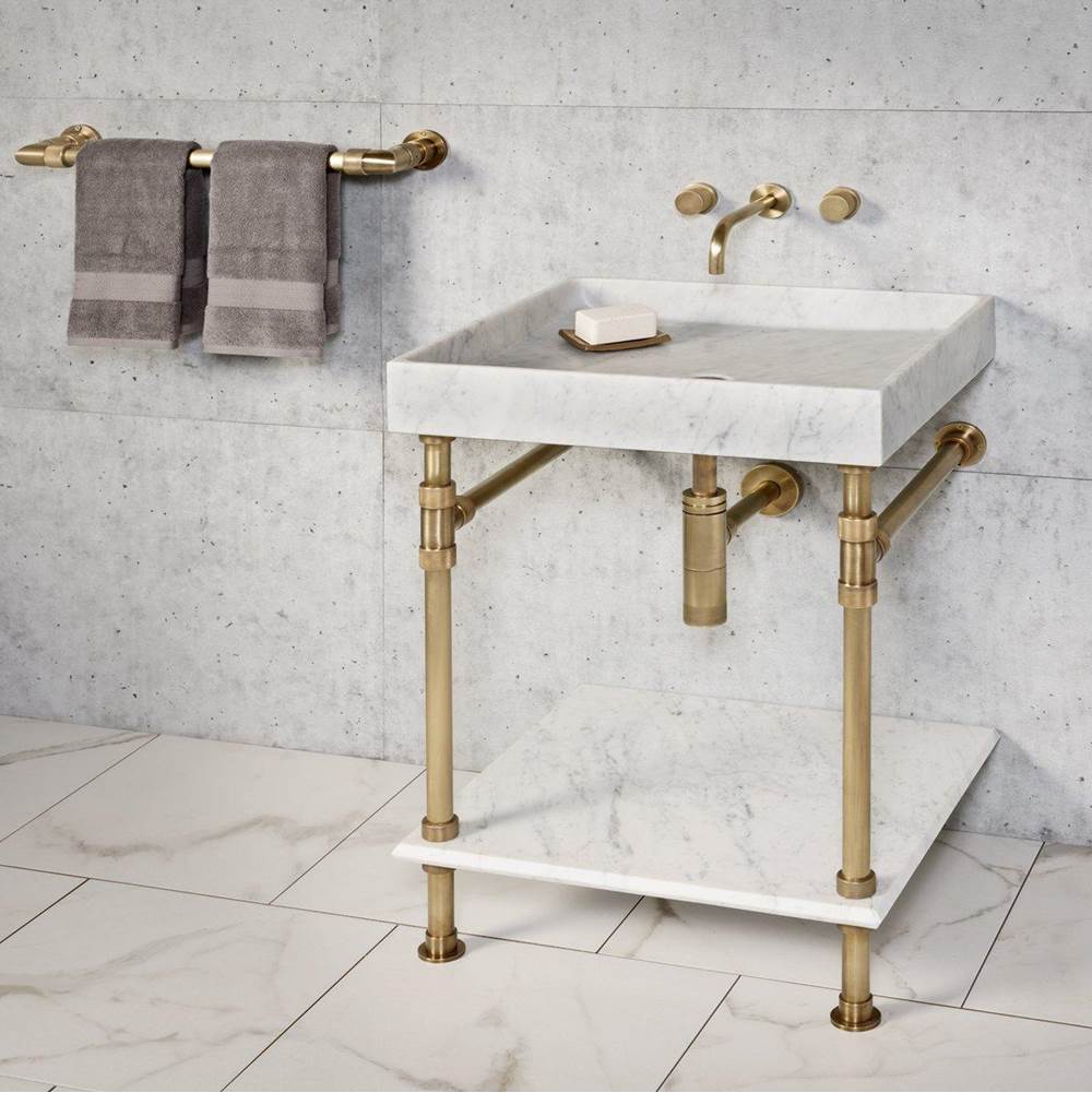 Stone Forest Console Bathroom Sinks Only Lavatory Consoles item Td-Thn-24 Ca