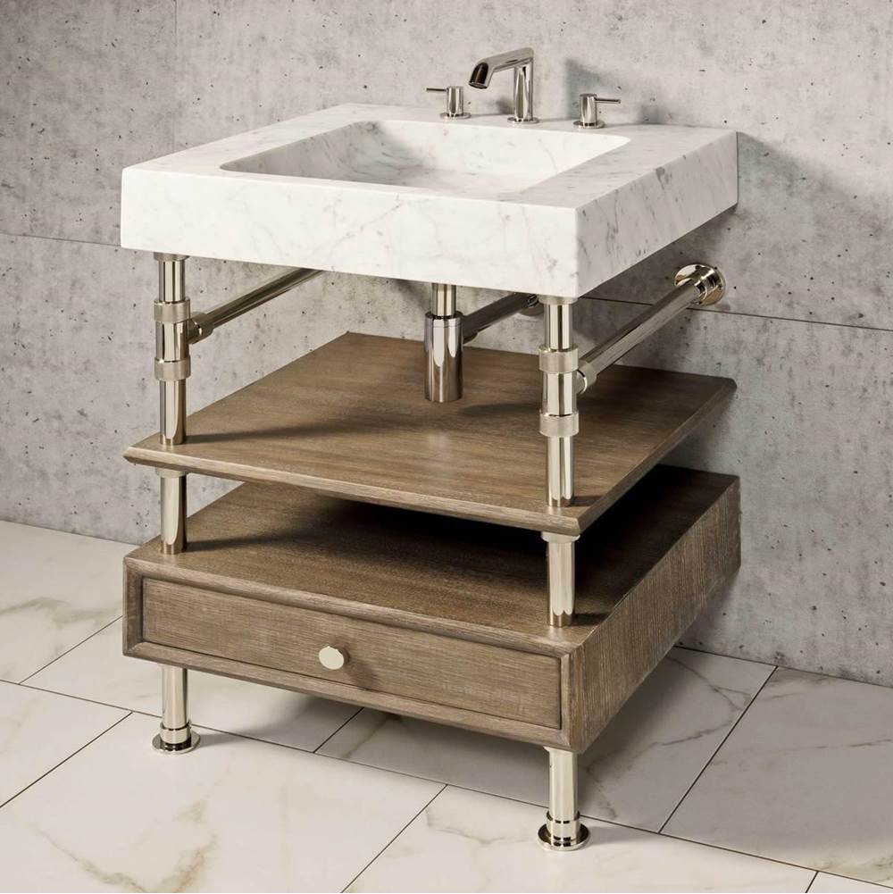 Stone Forest Complete Sets Lavatory Consoles item PFS-TD-24-MB-WS