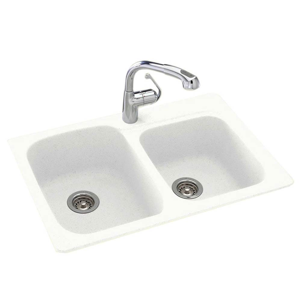 Swan Dual Mount Kitchen Sinks item KS03322DB.010