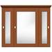 Strasser Woodenwork - 76.460 - Tri View Medicine Cabinets