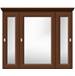 Strasser Woodenwork - 70.503 - Tri View Medicine Cabinets