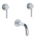 Watermark - 111-5-SP4-AGN - Wall Mounted Bathroom Sink Faucets
