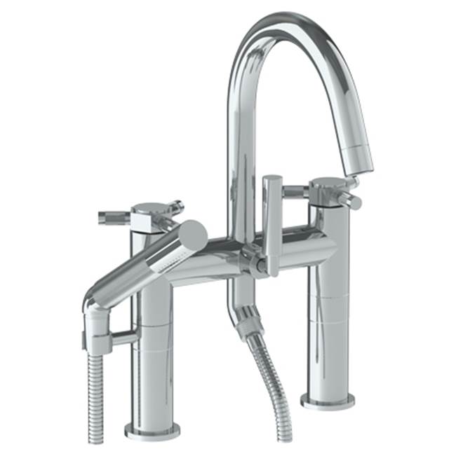 Watermark Deck Mount Roman Tub Faucets With Hand Showers item 111-8.2-SP5-PT