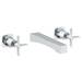Watermark - 115-5-MZ5-WH - Wall Mounted Bathroom Sink Faucets
