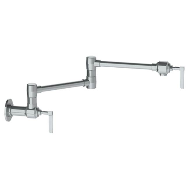 Watermark Wall Mount Pot Filler Faucets item 115-7.8-MZ4-SG