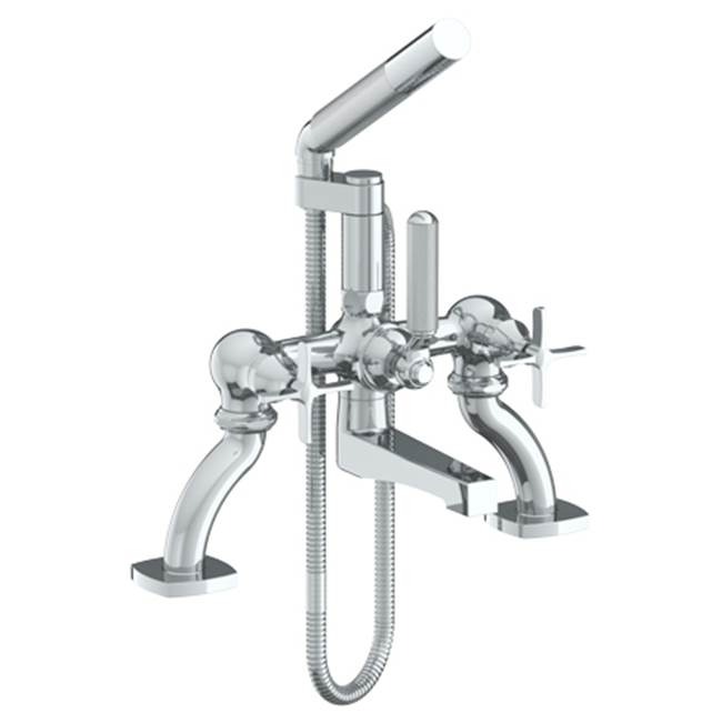 Watermark Deck Mount Roman Tub Faucets With Hand Showers item 115-8.2-MZ5-WH