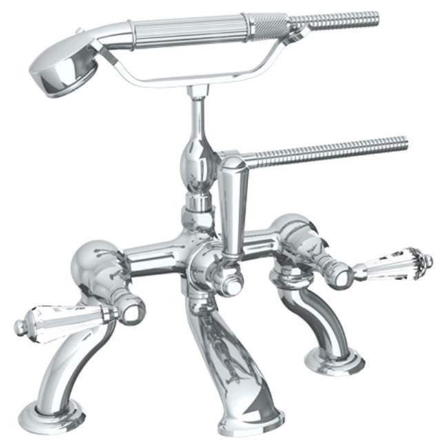 Watermark Deck Mount Roman Tub Faucets With Hand Showers item 180-8.2-SWU-VB