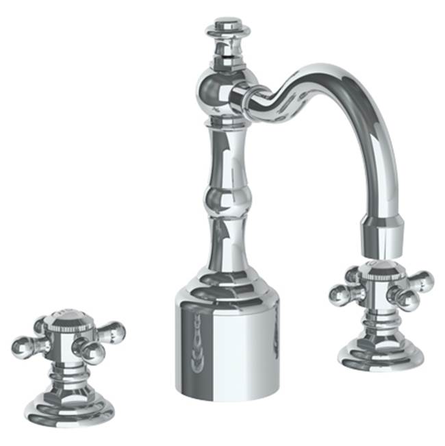 Watermark Deck Mount Bathroom Sink Faucets item 206-2X-V-SN