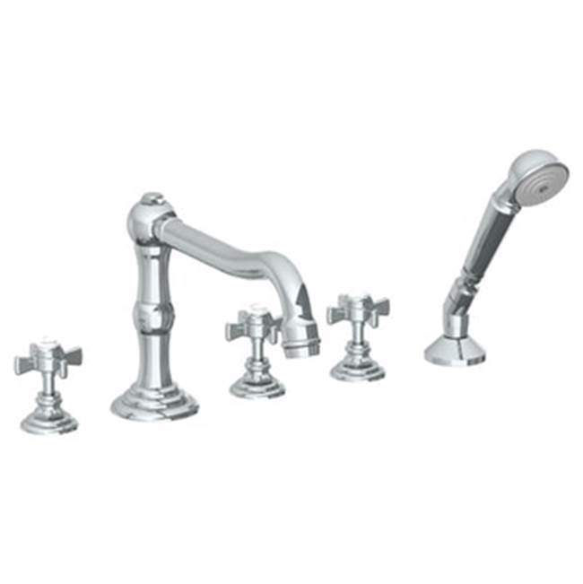 Watermark Deck Mount Roman Tub Faucets With Hand Showers item 206-8.1-S1-EB