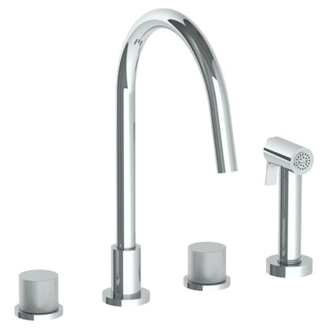 Watermark Side Spray Kitchen Faucets item 22-7.1G-TIA-GP