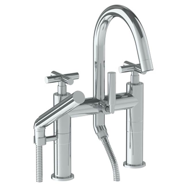 Watermark Deck Mount Roman Tub Faucets With Hand Showers item 23-8.2-L9-UPB