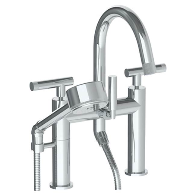 Watermark Deck Mount Roman Tub Faucets With Hand Showers item 25-8.2-IN14-PN