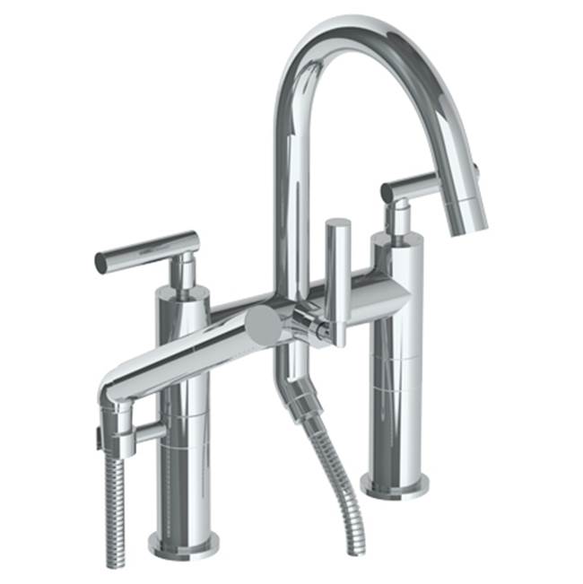 Watermark Deck Mount Roman Tub Faucets With Hand Showers item 27-8.2-CL14-AGN