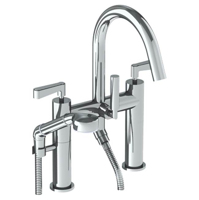 Watermark Deck Mount Roman Tub Faucets With Hand Showers item 30-8.2-TR24-PT