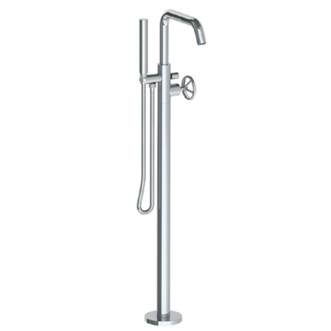 Watermark  Roman Tub Faucets With Hand Showers item 31-8.8-BK-WH
