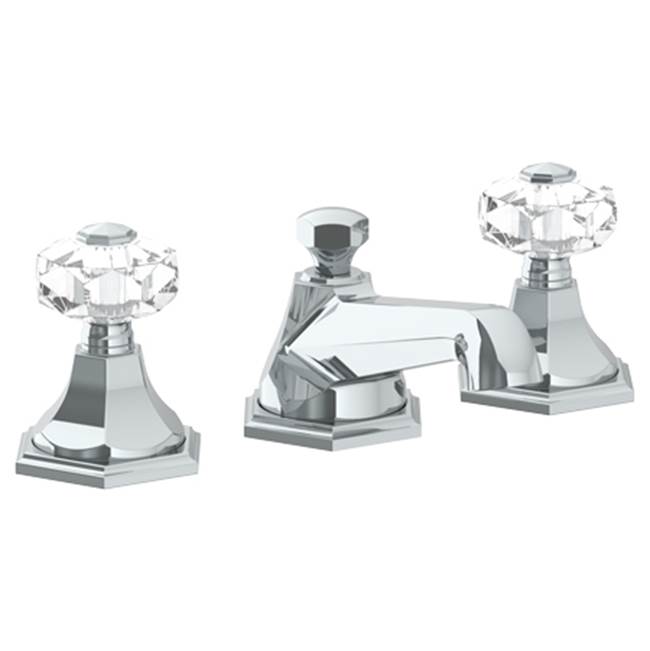 Watermark Deck Mount Bathroom Sink Faucets item 314-2-CRY5-AGN