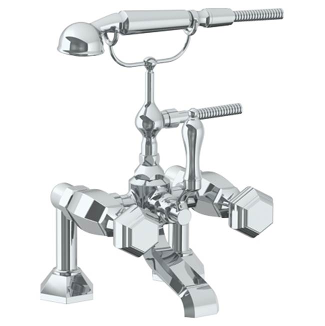 Watermark Deck Mount Roman Tub Faucets With Hand Showers item 314-8.2-T6-WH