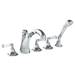 Watermark - 314-8.205.1-CRY4-PT - Deck Mount Tub Fillers