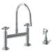 Watermark - 321-7.65-V-SN - Bridge Kitchen Faucets
