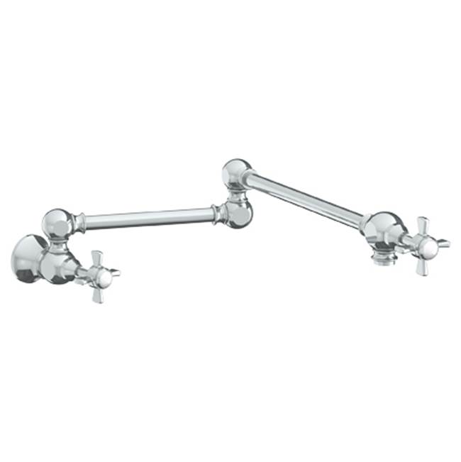 Watermark Wall Mount Pot Filler Faucets item 321-7.8-S1-WH