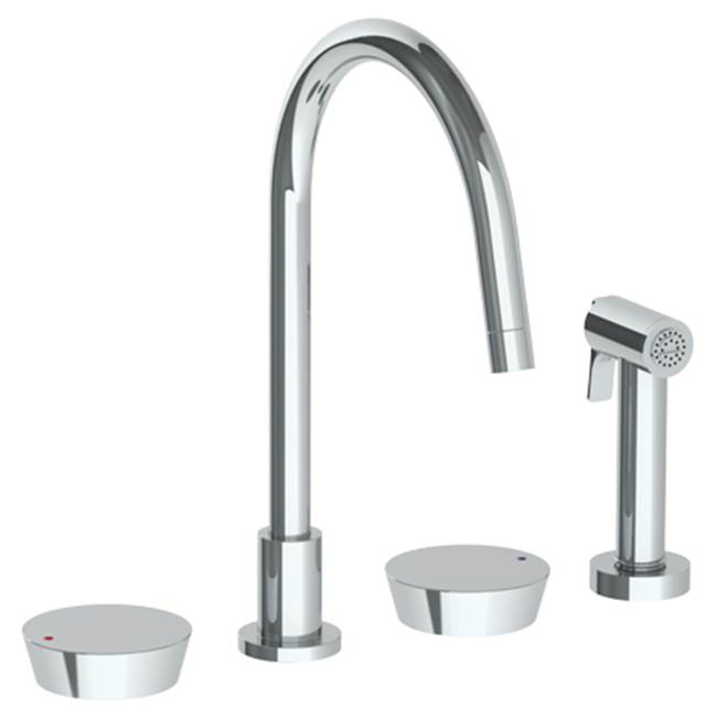 Watermark Deck Mount Kitchen Faucets item 36-7.1G-BL1-UPB