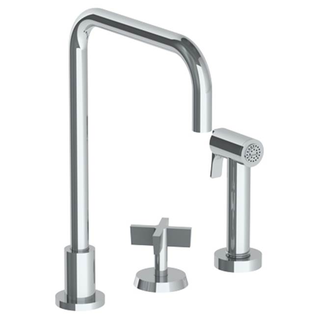 Watermark Deck Mount Kitchen Faucets item 37-7.1.3A-BL3-GM