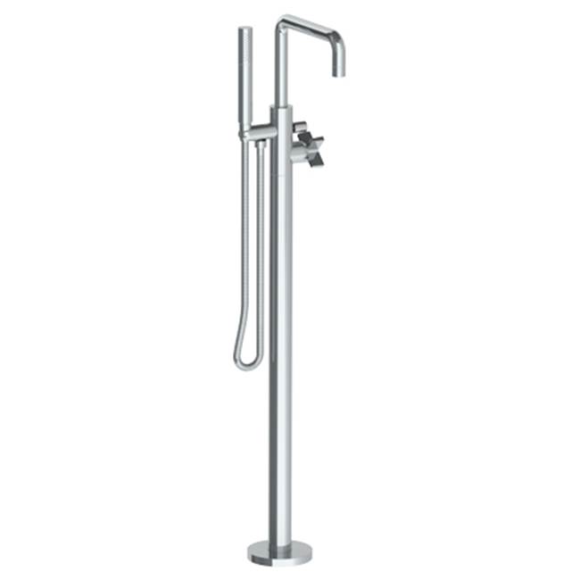 Watermark  Roman Tub Faucets With Hand Showers item 37-8.8-BL3-WH
