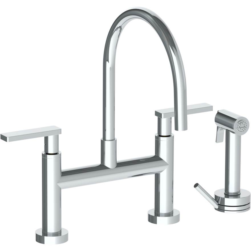 Watermark Bridge Kitchen Faucets item 70-7.65G-RNS4-SBZ