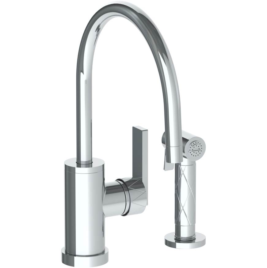 Watermark Deck Mount Kitchen Faucets item 71-7.4G-LLD4-RB