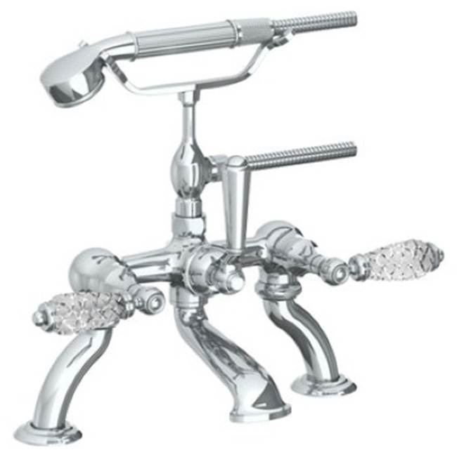 Watermark Deck Mount Roman Tub Faucets With Hand Showers item 180-8.2-BB-AGN