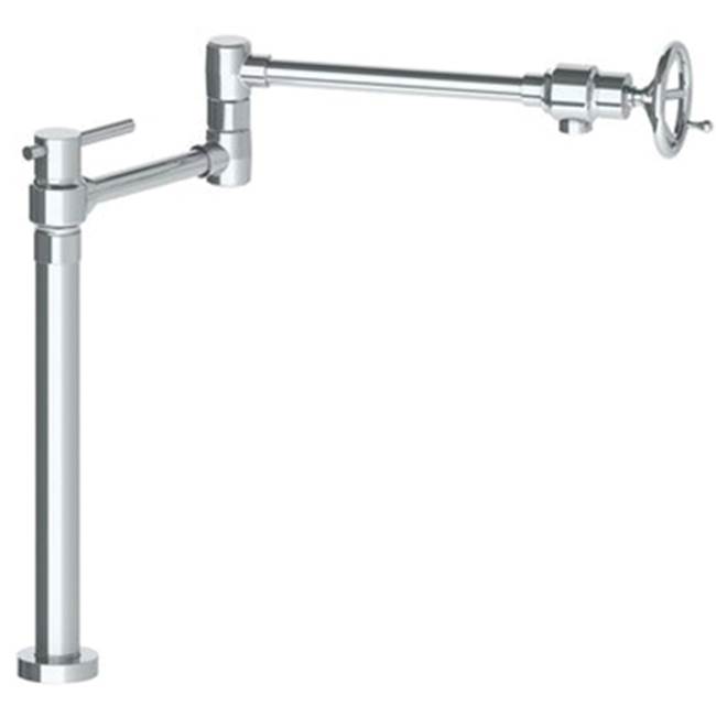 Watermark Deck Mount Pot Filler Faucets item 31-7.9-BKA1-GM