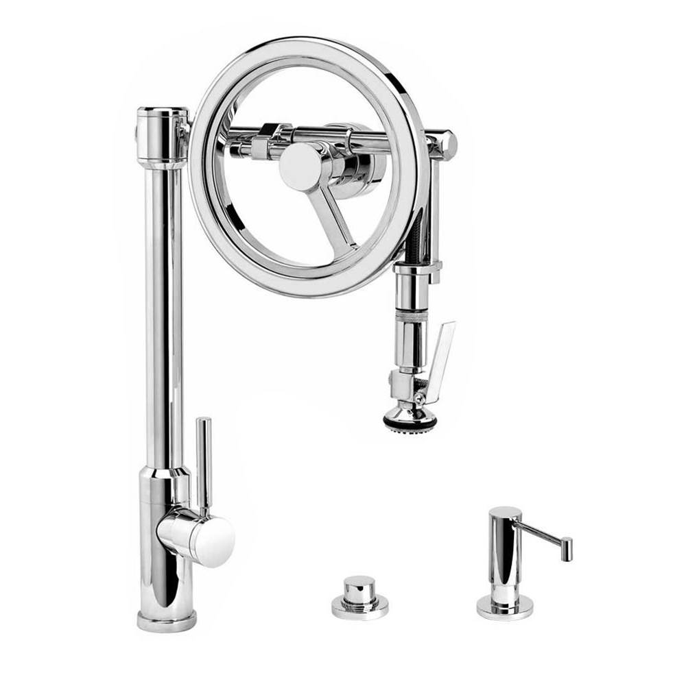 Waterstone Pull Down Faucet Kitchen Faucets item 5130-3-MB
