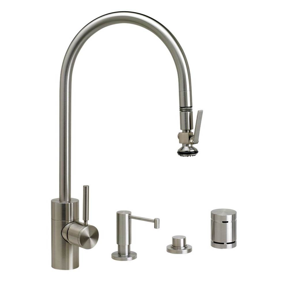 Waterstone Pull Down Faucet Kitchen Faucets item 5700-4-BLN