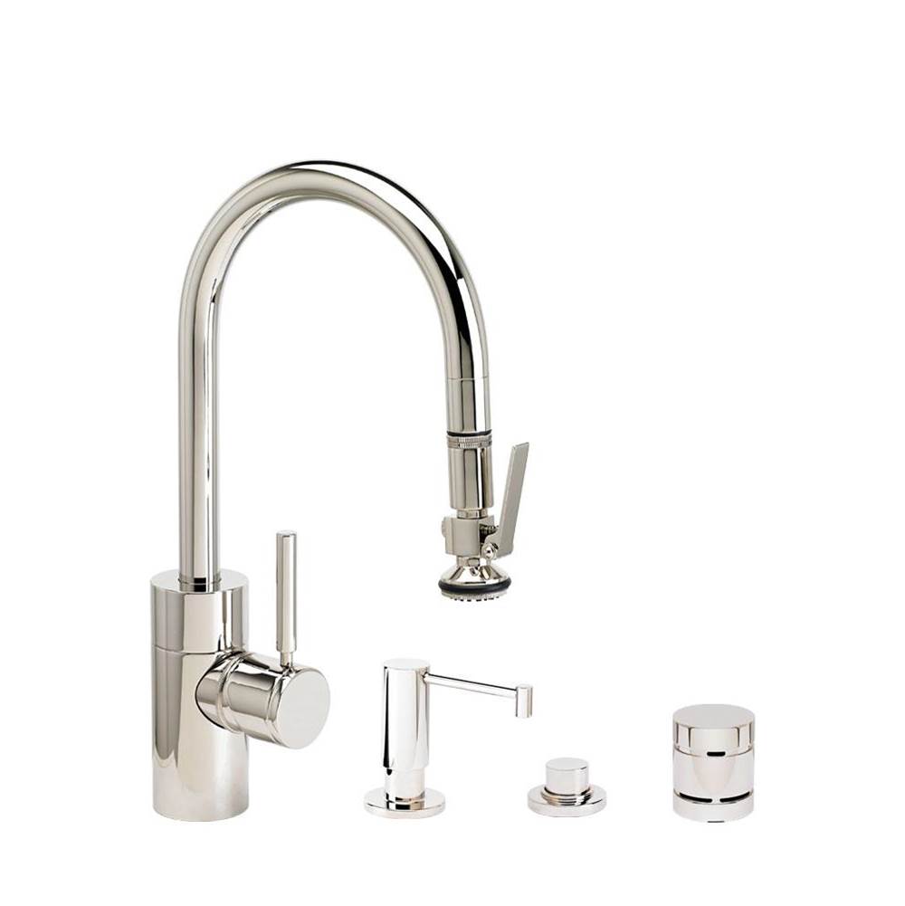Waterstone Pull Down Bar Faucets Bar Sink Faucets item 5930-4-CLZ