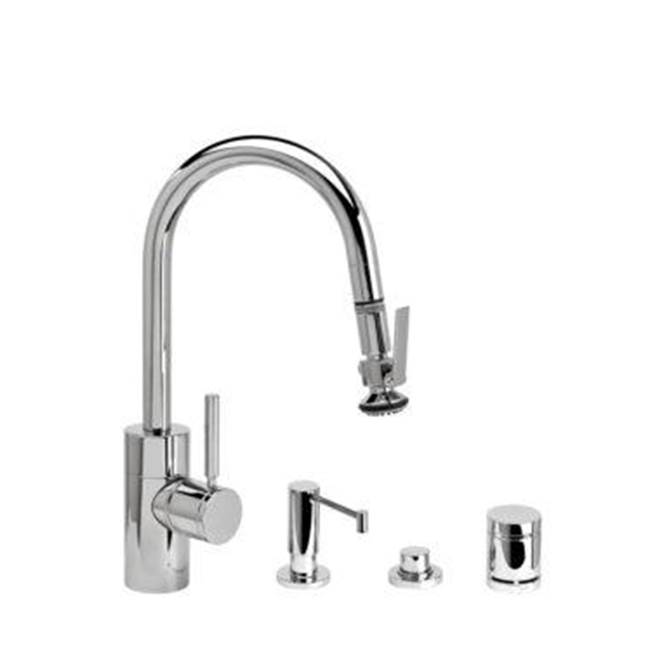 Waterstone Pull Down Bar Faucets Bar Sink Faucets item 5940-4-DAMB