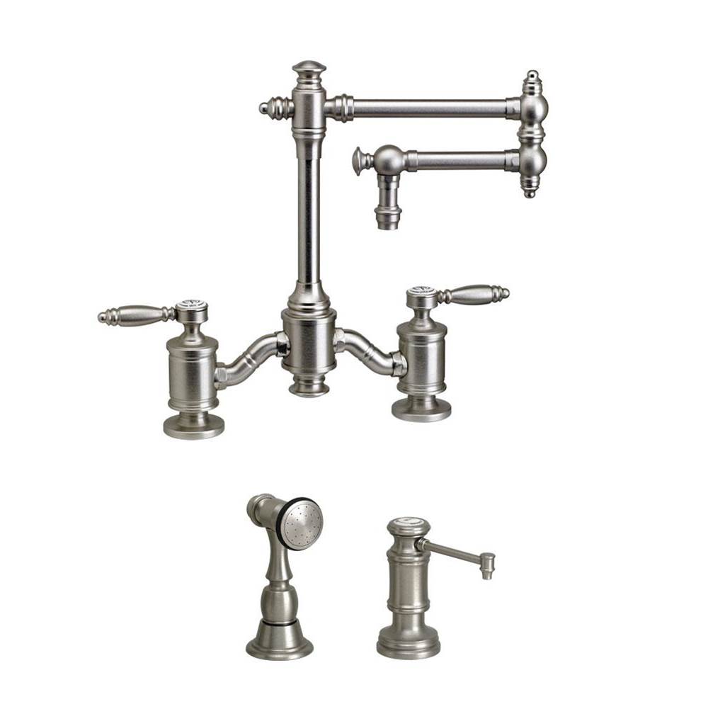 Waterstone Bridge Kitchen Faucets item 6100-12-2-TB
