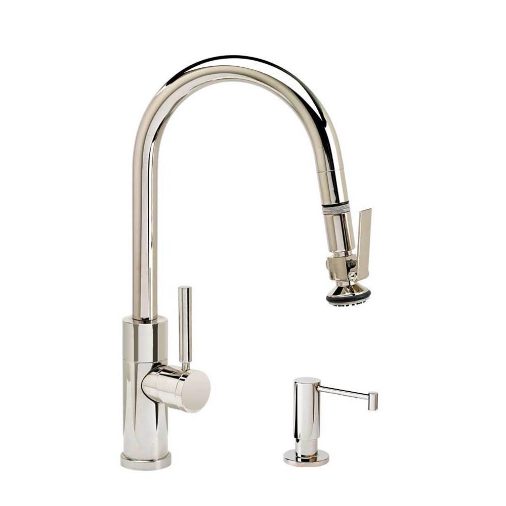 Waterstone Pull Down Bar Faucets Bar Sink Faucets item 9990-2-SG