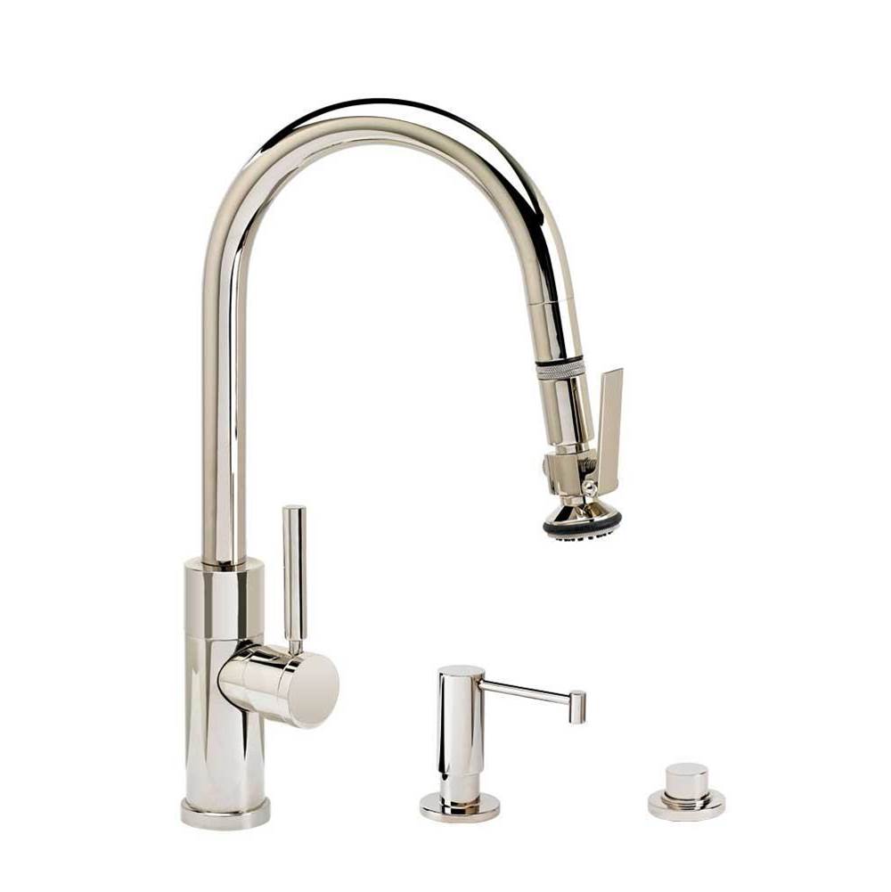 Waterstone Pull Down Bar Faucets Bar Sink Faucets item 9990-3-CLZ