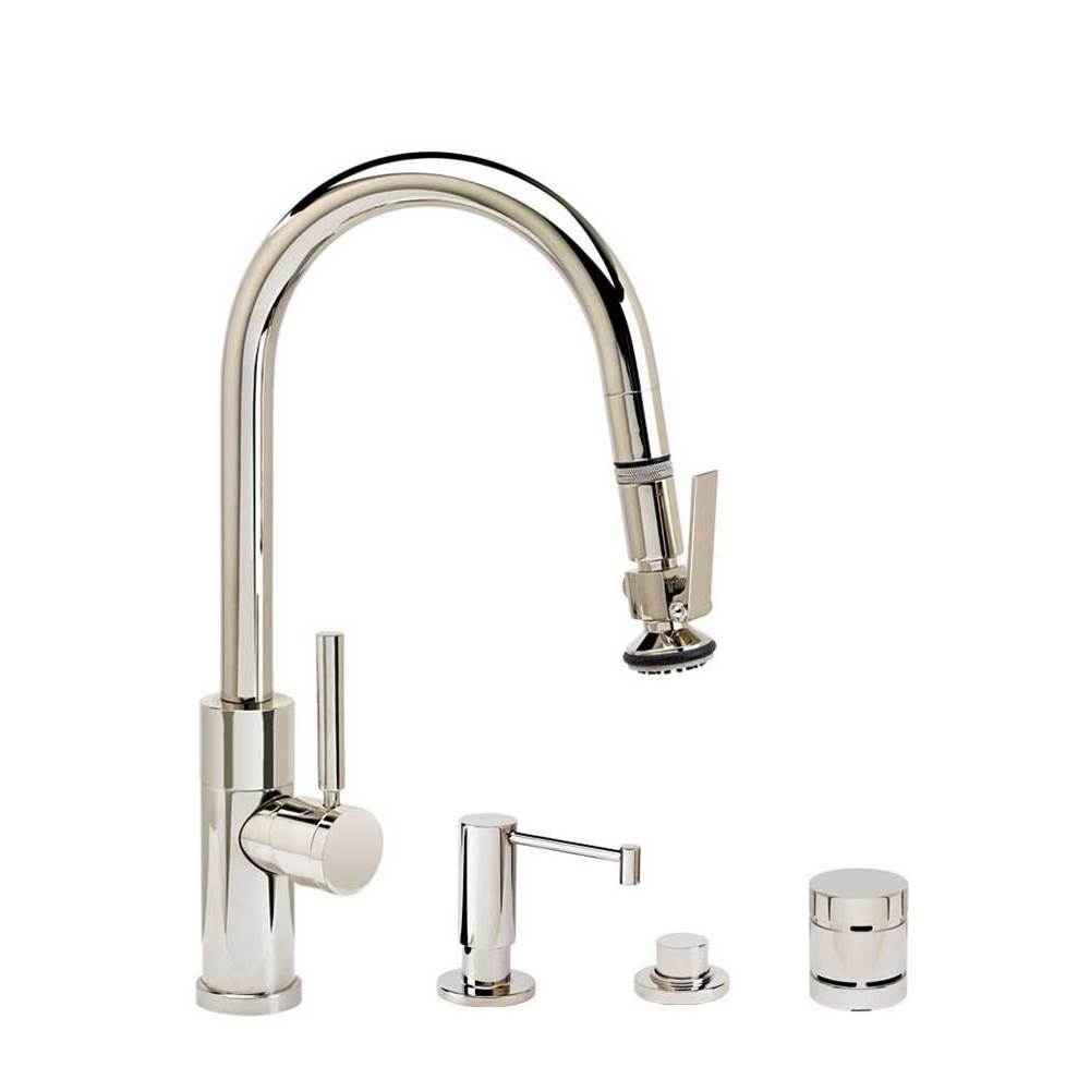 Waterstone Pull Down Bar Faucets Bar Sink Faucets item 9990-4-SN