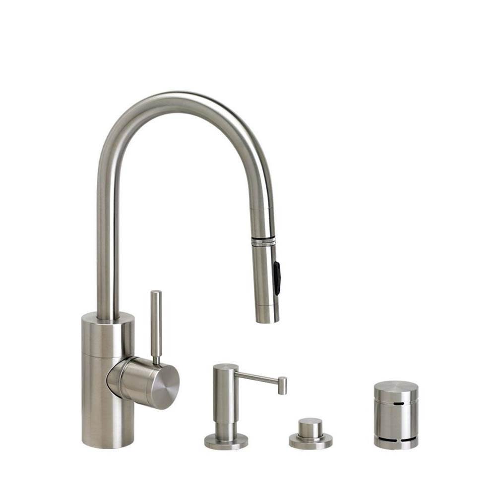 Waterstone Pull Down Bar Faucets Bar Sink Faucets item 5900-4-GR