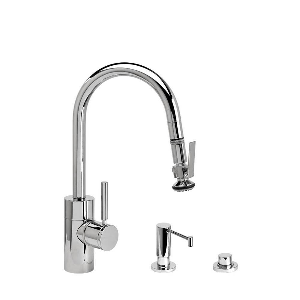 Waterstone Pull Down Bar Faucets Bar Sink Faucets item 5940-3-GR