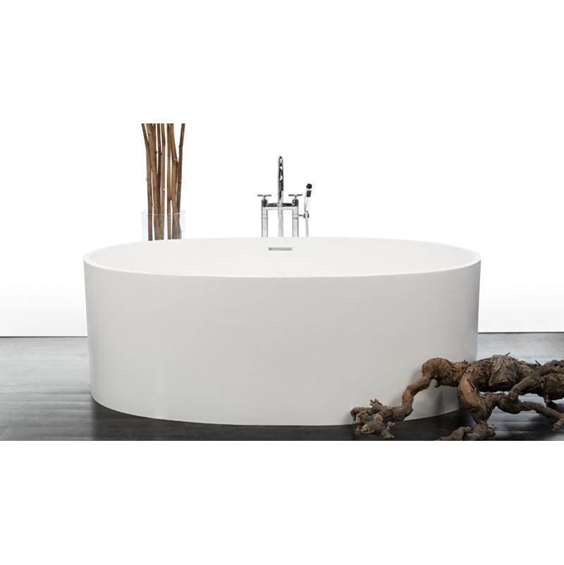WETSTYLE Free Standing Soaking Tubs item BBE02-L-PC-MA