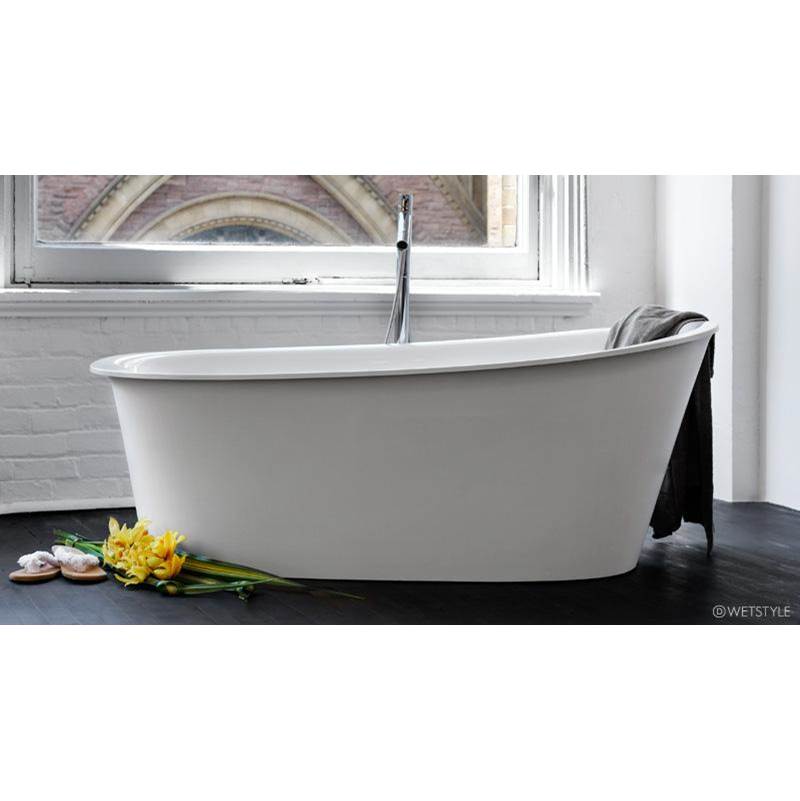 WETSTYLE Free Standing Soaking Tubs item BTP01-L-MB-MA