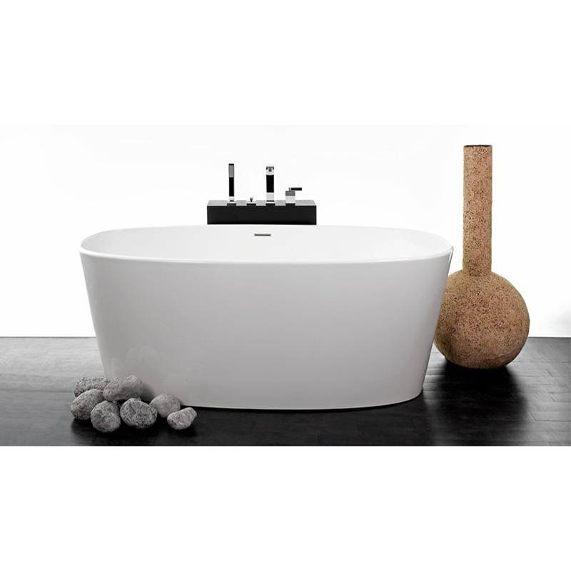 WETSTYLE Free Standing Soaking Tubs item BOV01-62-MBNT-COP-GA