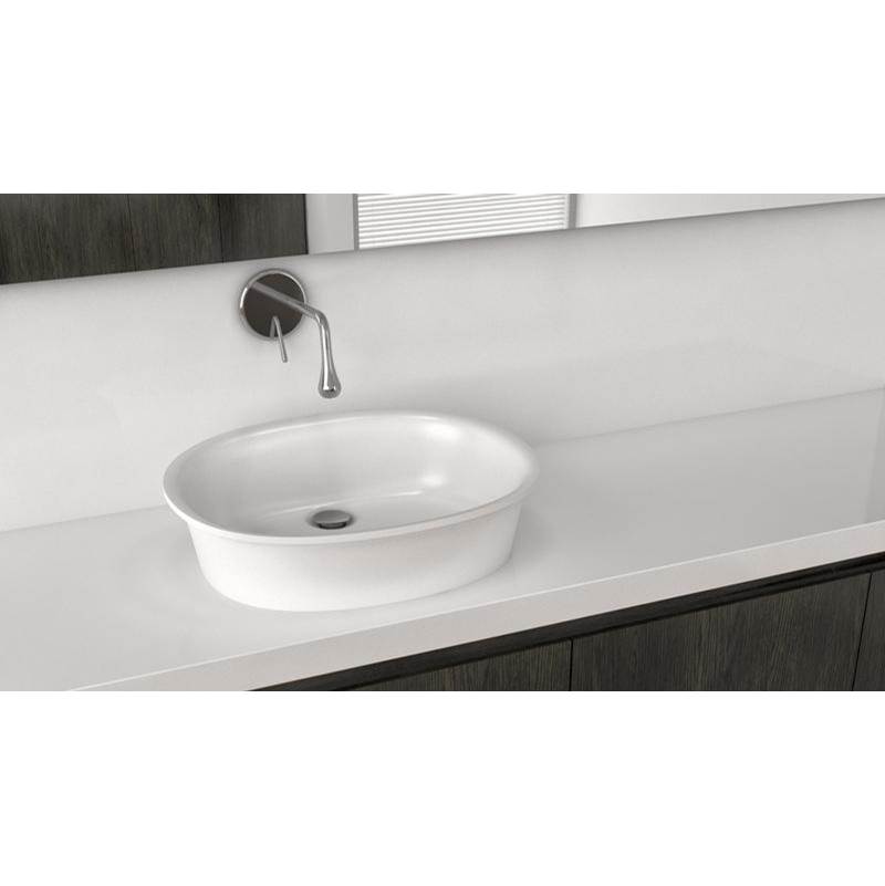 WETSTYLE Vessel Bathroom Sinks item VTP821A-O-MB-GA