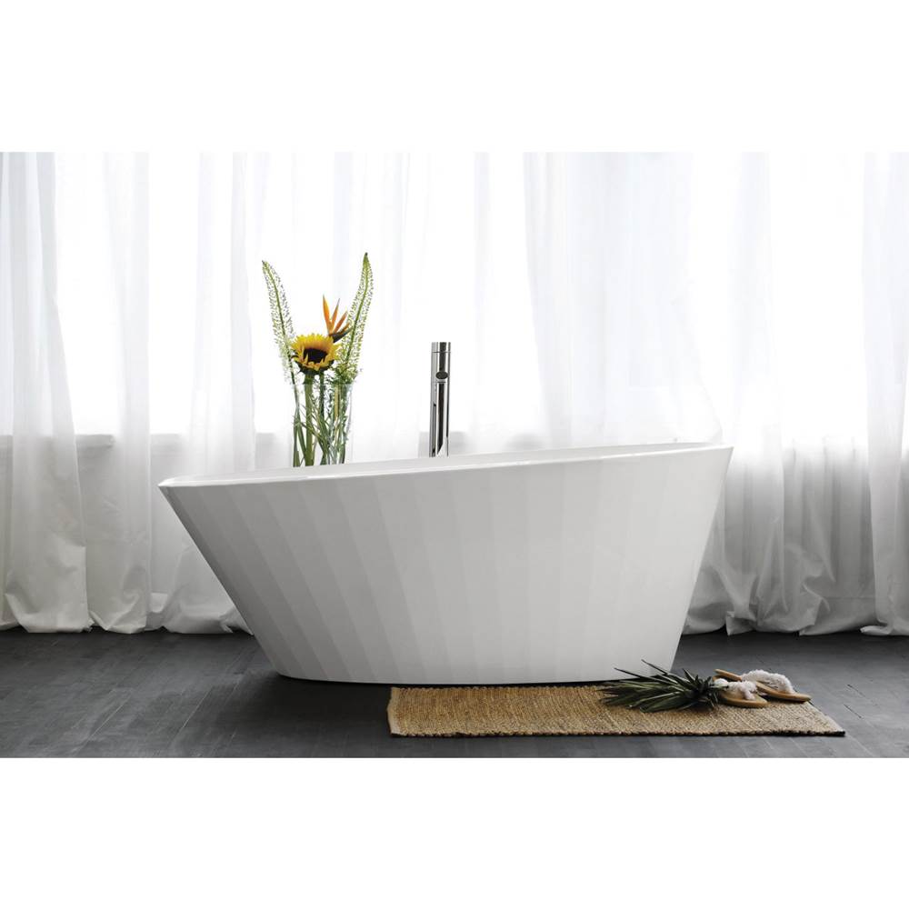 WETSTYLE  Soaking Tubs item BCR01-L-WHNT-COP-MA