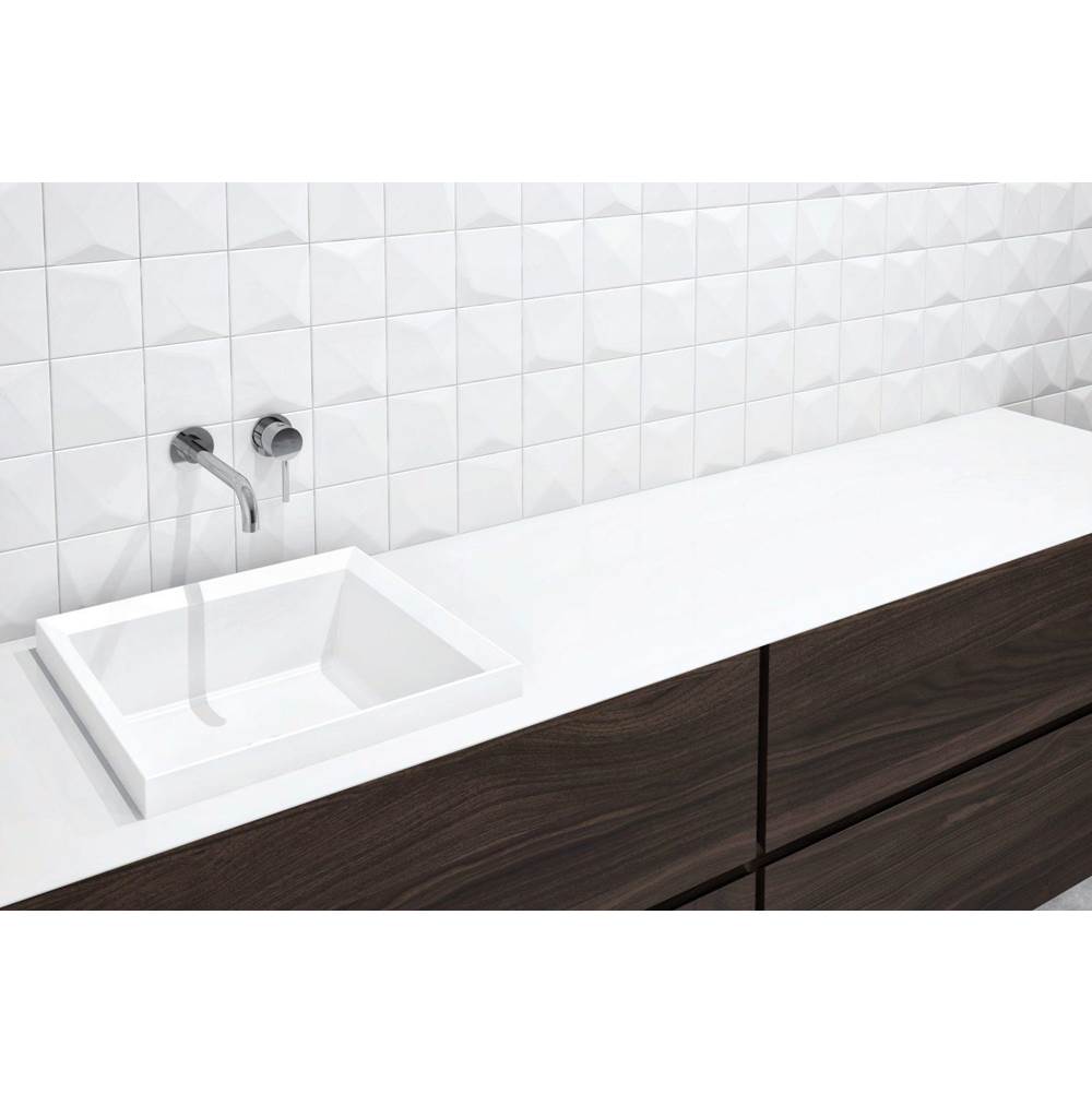 WETSTYLE Drop In Bathroom Sinks item VLBQS816-GA