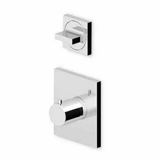 Zucchetti USA Thermostatic Valve Trims With Integrated Diverter Shower Faucet Trims item ZA5646.1900